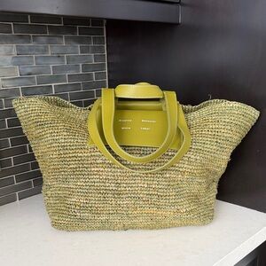PROENZA SCHOULER WHITE LABEL
Morris XL Raffia Tote Bag
